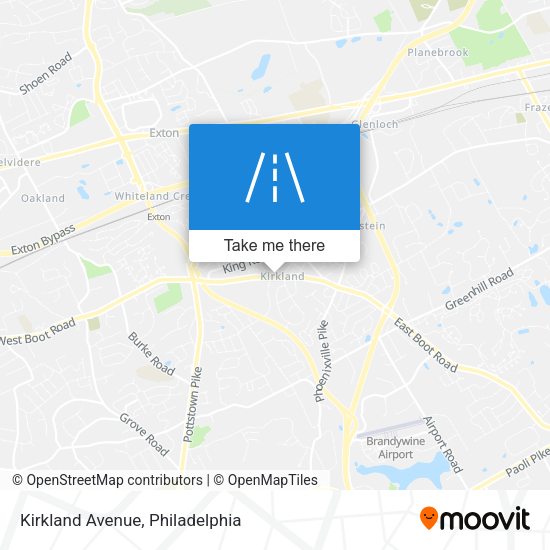 Mapa de Kirkland Avenue