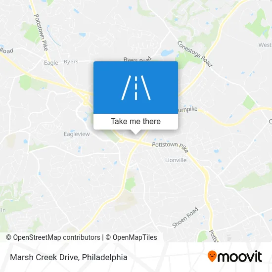 Marsh Creek Drive map
