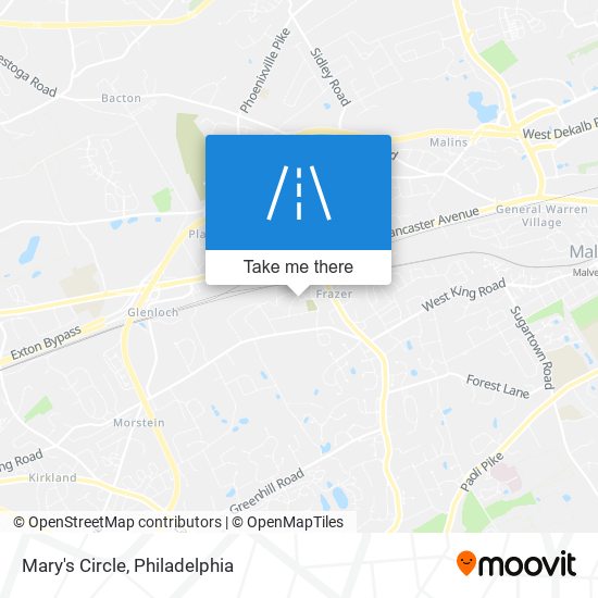 Mary's Circle map