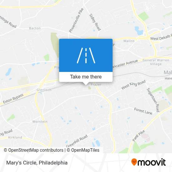 Mary's Circle map