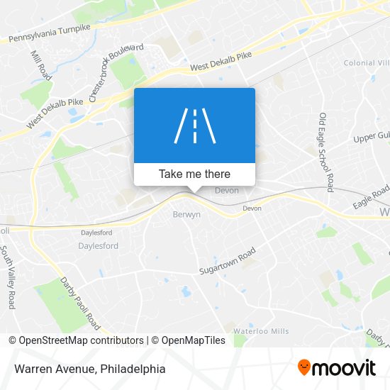 Mapa de Warren Avenue