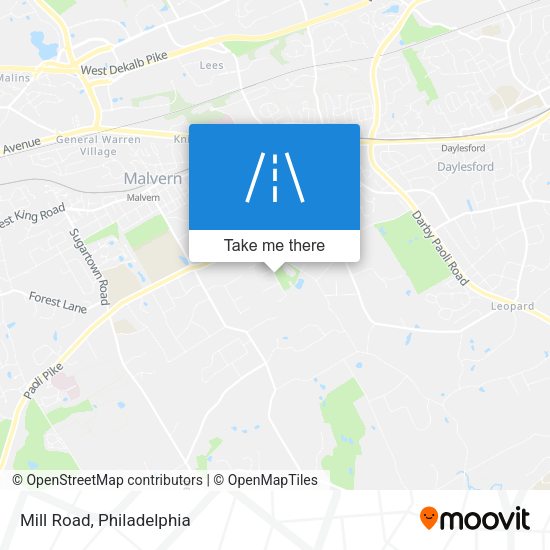 Mapa de Mill Road