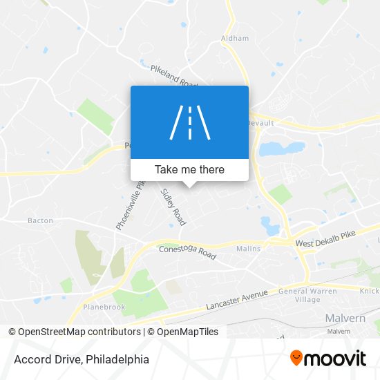 Accord Drive map