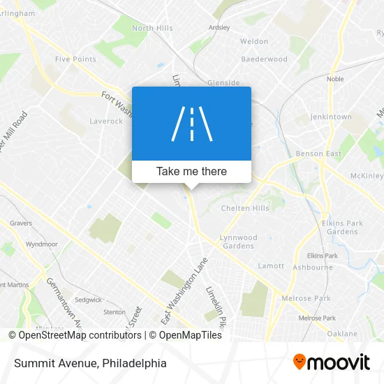 Summit Avenue map