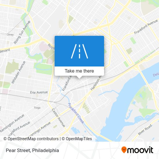Mapa de Pear Street