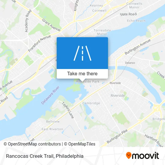 Rancocas Creek Trail map