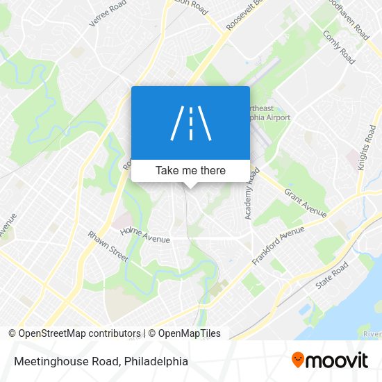 Meetinghouse Road map