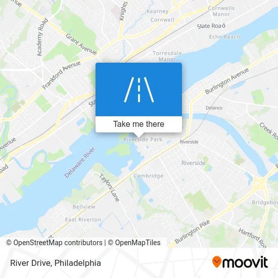 River Drive map