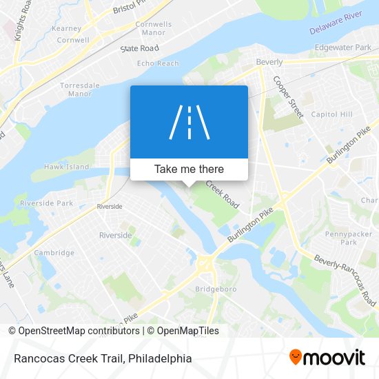 Rancocas Creek Trail map