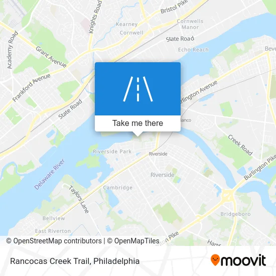 Rancocas Creek Trail map