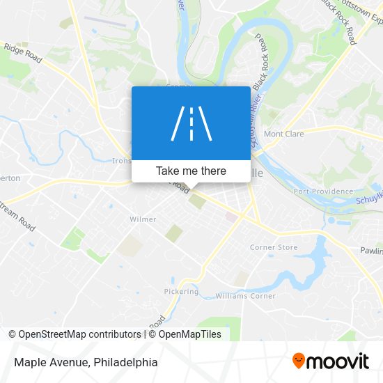 Mapa de Maple Avenue