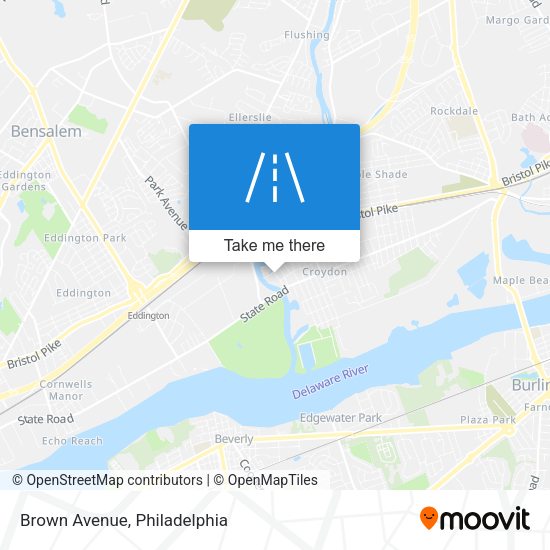 Mapa de Brown Avenue