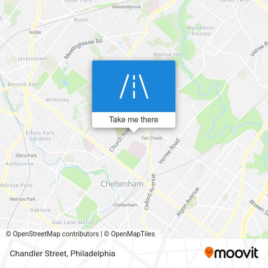Mapa de Chandler Street