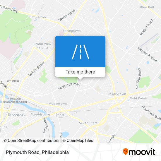 Plymouth Road map