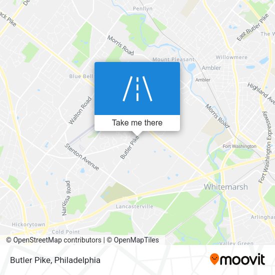 Mapa de Butler Pike