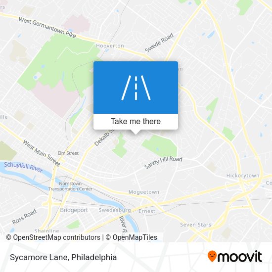 Mapa de Sycamore Lane