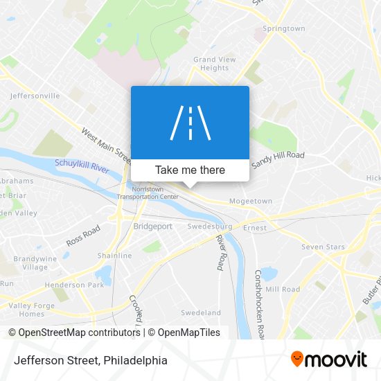 Jefferson Street map