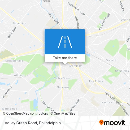 Mapa de Valley Green Road