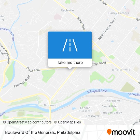 Mapa de Boulevard Of the Generals