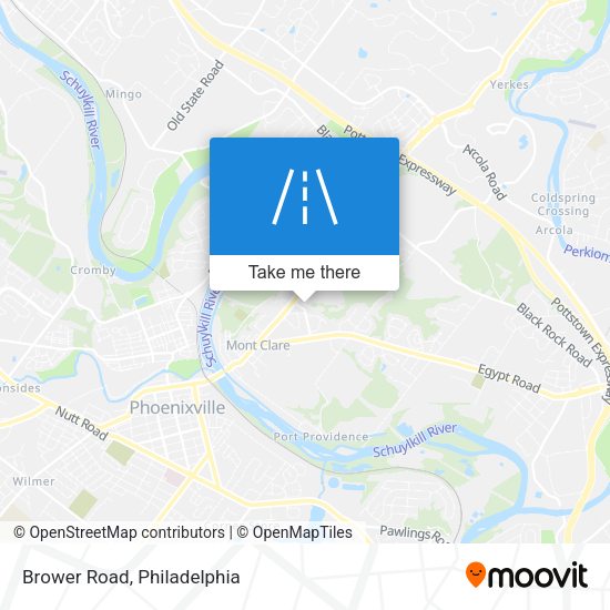 Mapa de Brower Road