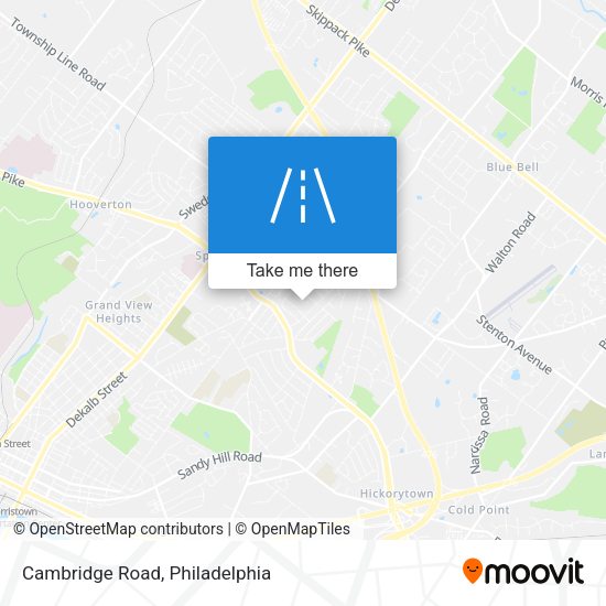 Cambridge Road map