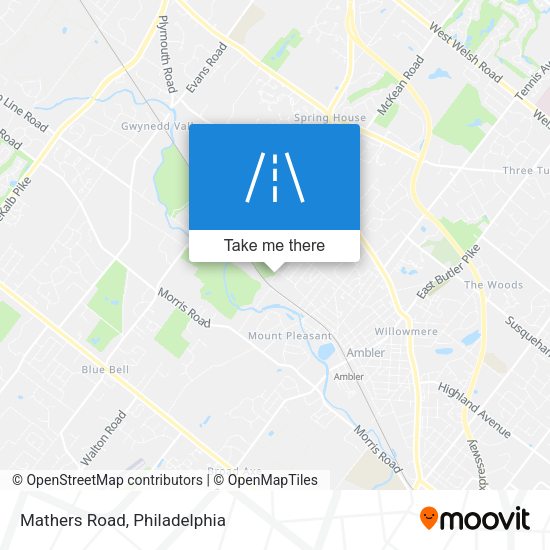 Mapa de Mathers Road