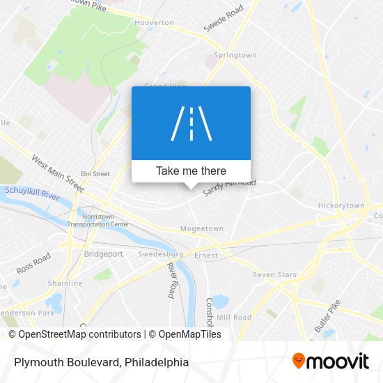 Mapa de Plymouth Boulevard