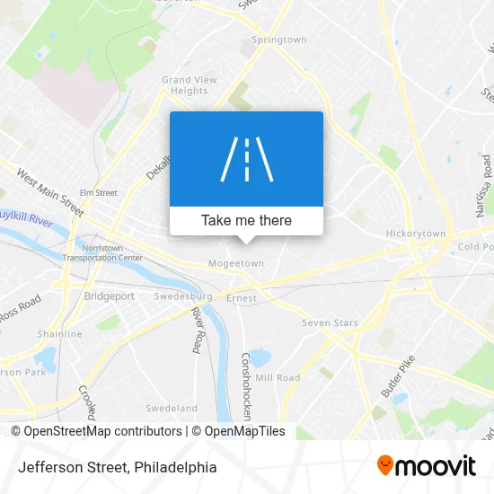 Jefferson Street map