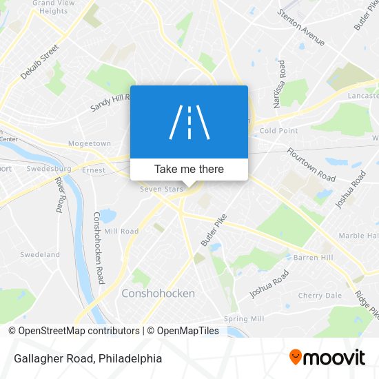 Gallagher Road map