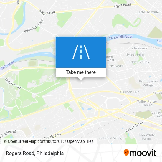 Rogers Road map