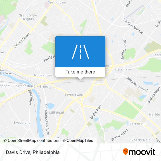 Mapa de Davis Drive