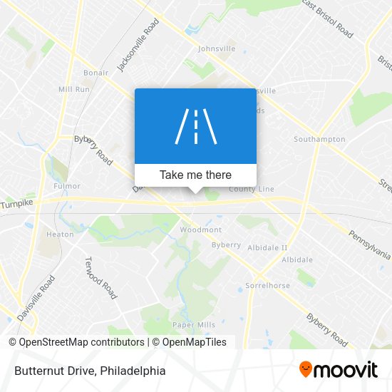 Mapa de Butternut Drive