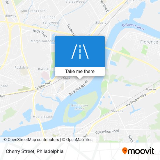 Mapa de Cherry Street