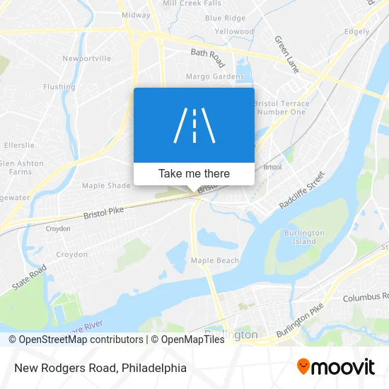 New Rodgers Road map