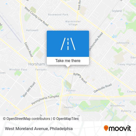 West Moreland Avenue map