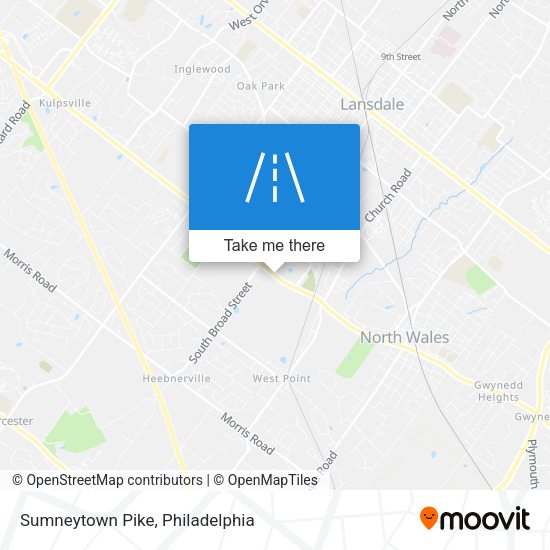 Mapa de Sumneytown Pike