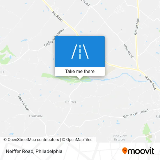 Neiffer Road map