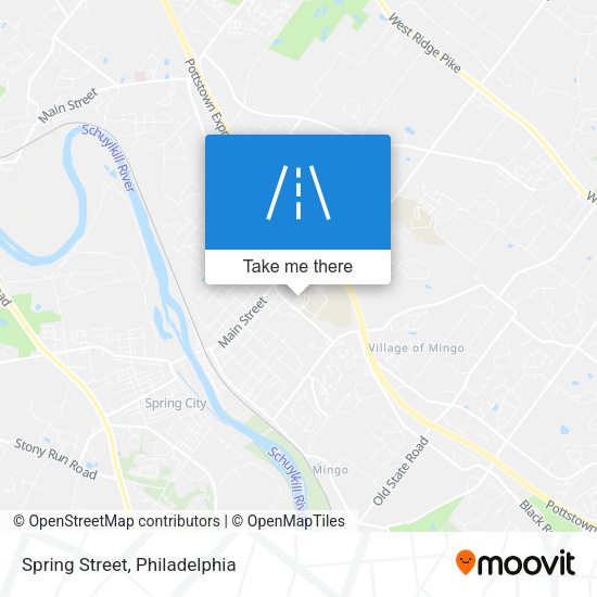 Mapa de Spring Street