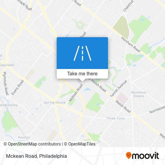 Mapa de Mckean Road