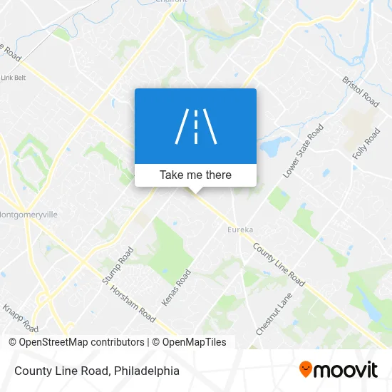 County Line Road map