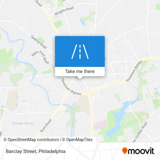 Mapa de Barclay Street