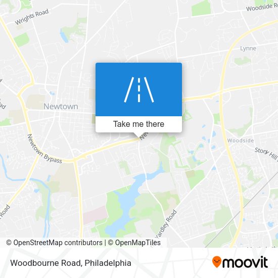 Mapa de Woodbourne Road