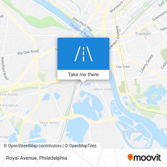 Mapa de Royal Avenue