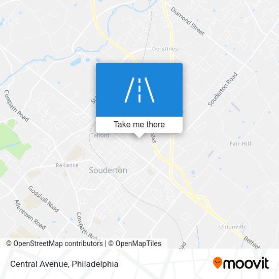 Mapa de Central Avenue