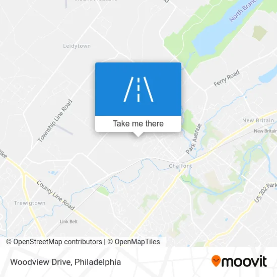 Woodview Drive map