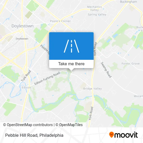 Mapa de Pebble Hill Road