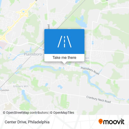 Mapa de Center Drive