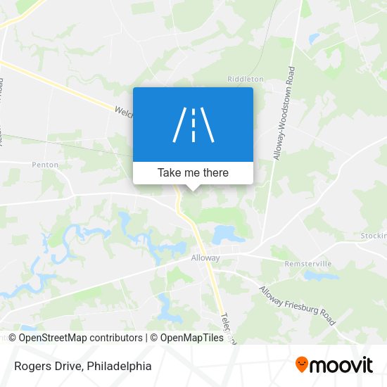 Mapa de Rogers Drive