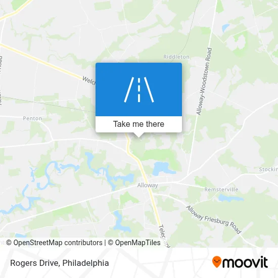 Rogers Drive map