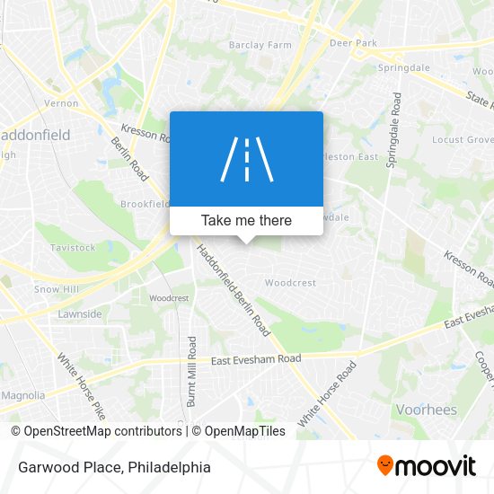 Garwood Place map